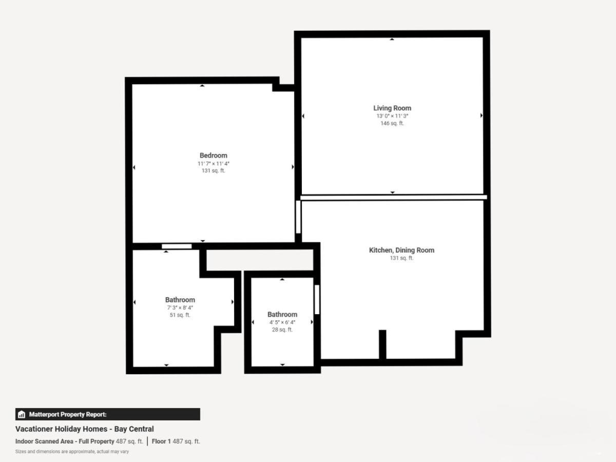 Bay 1 - One Bed With Stunning Marina View * Dubai